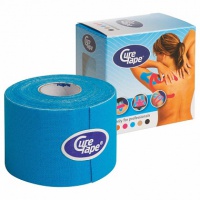 тейп кинезиологический curetape blue