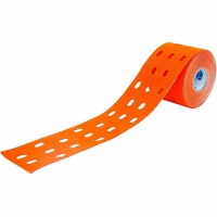 тейп кинезиологический curetape punch orange, перфорированный