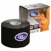 тейп кинезиологический curetape black