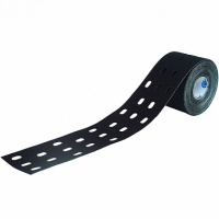 тейп кинезиологический curetape punch black, перфорированный