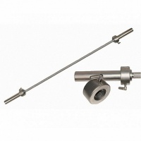 гриф для штанги d50, l1400 mb barbell замок стопорный