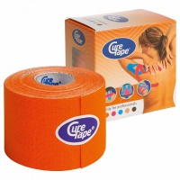 тейп кинезиологический curetape orange